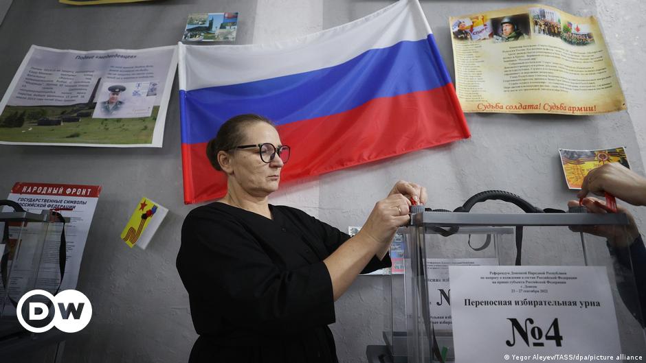 Meinung: Putins Scheinreferenden in der Ukraine sind ein Zeichen der Schwäche