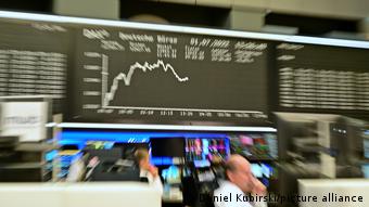 Συμβολική εικόνα του δείκτη Dax του χρηματιστηρίου της Φρανκφούρτης.