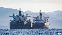 Fokus_Griechenland_Reeder
Ist ein Still aus einer DW-Eigenproduktion.
Tags: Griechenland, Öl, Embargo, Russland, Ukraine-Krieg, Sanktionen, Reeder