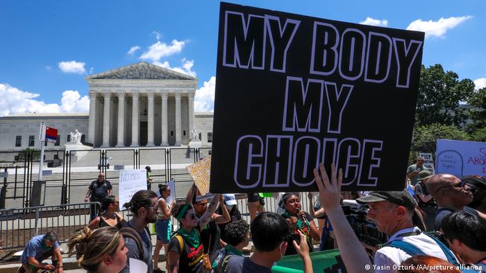 Washington D.C. Proteste Abtreibung Pro Choice