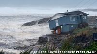 'Devastating' damage as Storm Fiona hits Canada