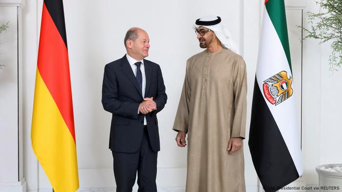 VAE Scholz trifft Mohamed bin Zayed Al-Nahyan a VAE Scholz trifft Mohamed bin Zayed Al-Nahyan a