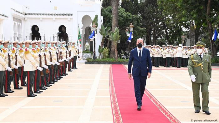 EU-Ratspräsident Charles Michel bei seinem Besuch in Algier, September 2022
