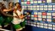 Mali's basketball players can be seen fighting with each other at the Women's World Cup Mali's basketball players can be seen fighting with each other at the Women's World Cup
