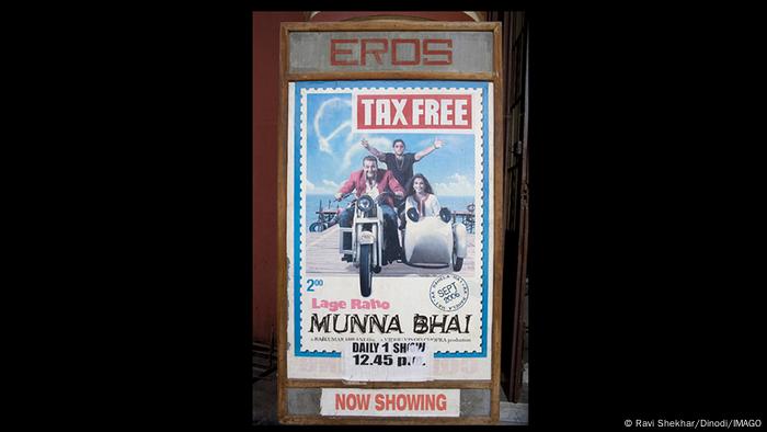 Filmplakat von Rajkumar Hiranis Lage Raho Munna Bhai.