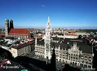 München Rathaus und Liebfrauenkirche