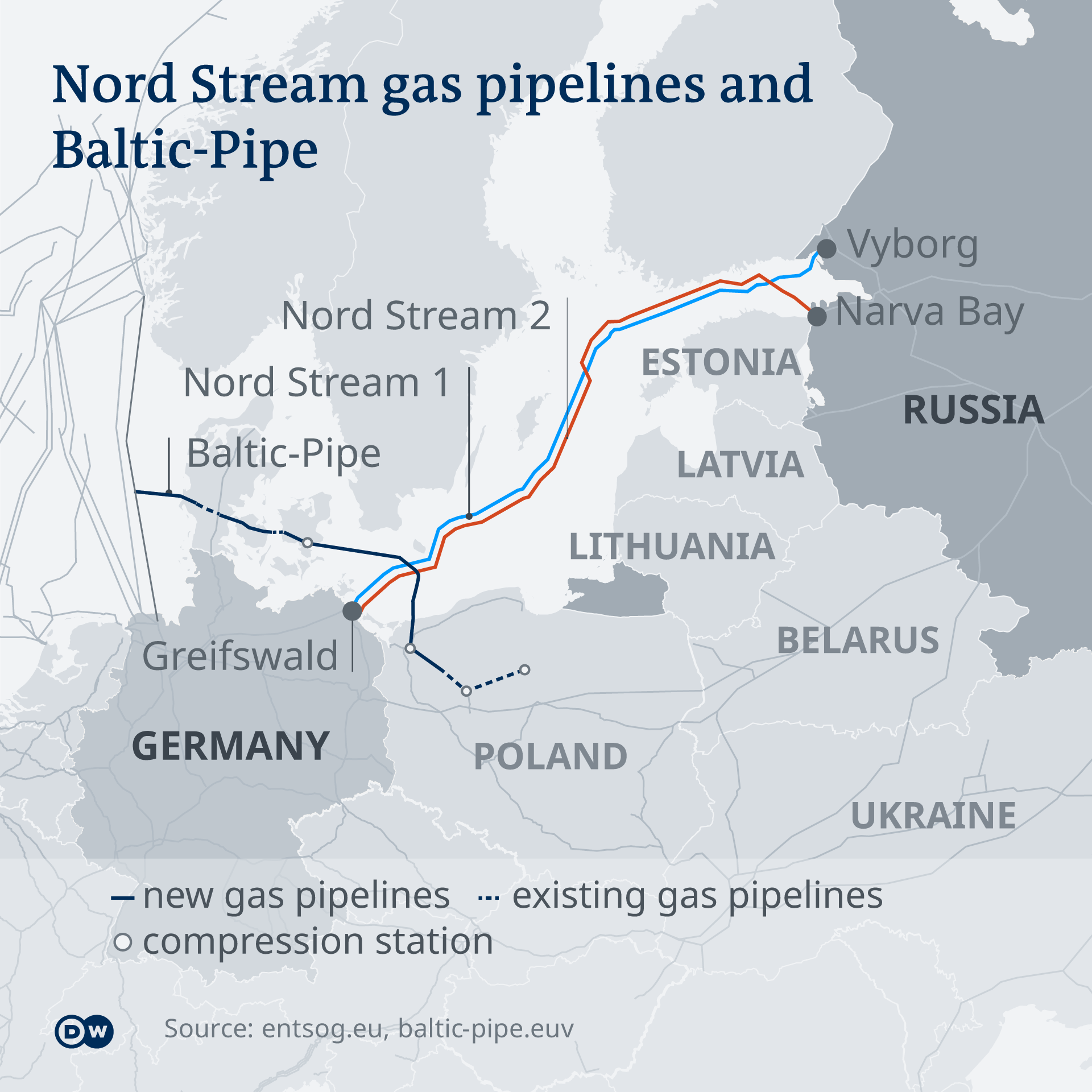 Baltic Sea gas leaks: Who's to blame? – DW – 09/29/2022