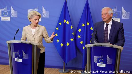 Brüssel | Europäische Kommission | PK Ursula von der Leyen und Josep Borrell