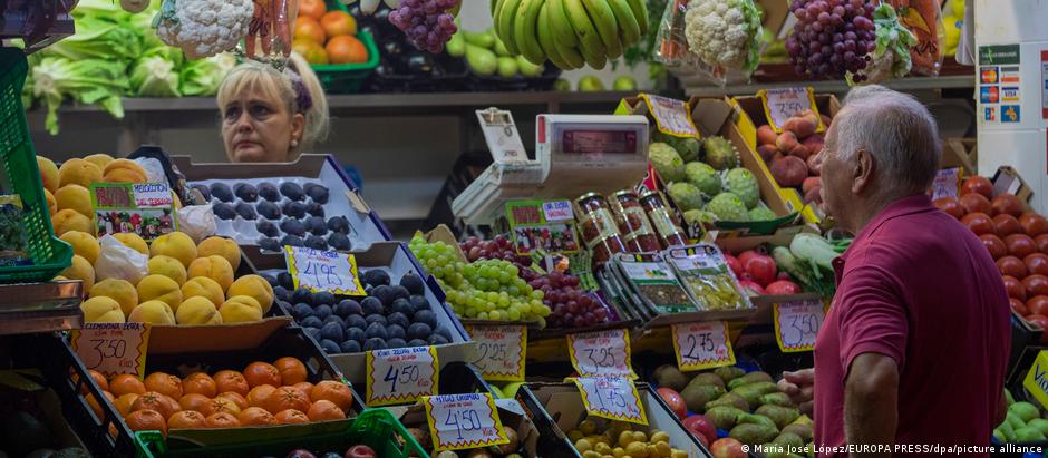Ισπανία, σουπερμάρκετ, λαχανικά, 