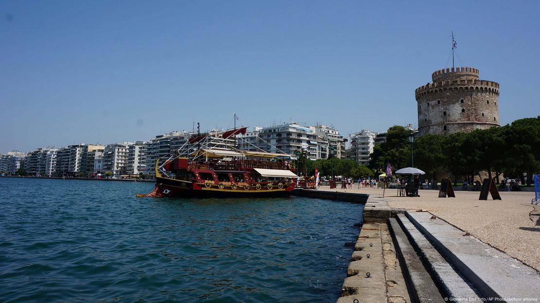 Λευκός Πύργος, Παραλία Θεσσαλονίκης