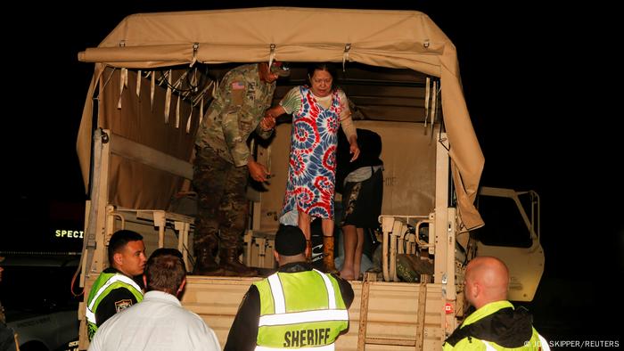 Evacuation of a nursing home in Kissimmee, Florida 