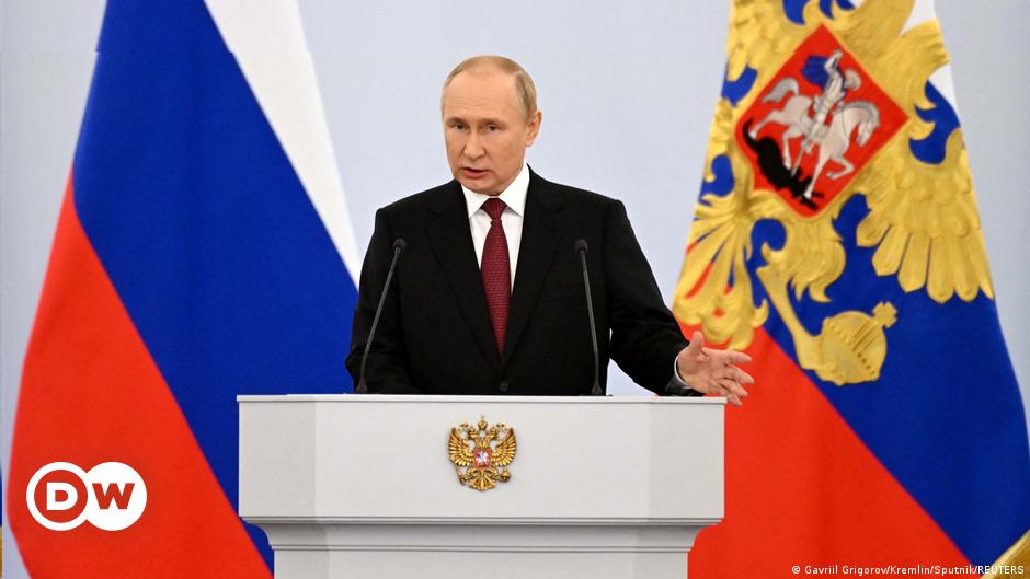 Putin besiegelt Annexion von vier ukrainischen Regionen