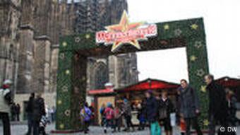Weihnachtsmarkt in Köln (Foto: DW/Majed Abusalama, Köln)