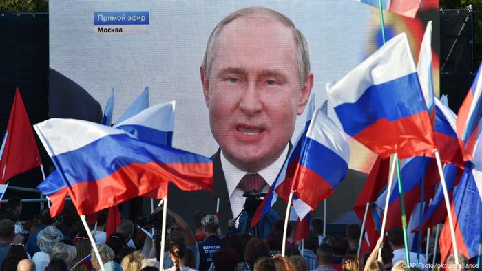 Russia: Putin announces illegal annexation of four Ukrainian regions | News | DW | 30.09.2022