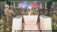 Burkina Faso: New coup leader blames violence on 'counteroffensive'