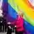 German Interior Minister Nancy Faeser raises the Pride flag for the first time at the German Interior Ministry in Berlin, Germany, Tuesday, May 17, 2022. 