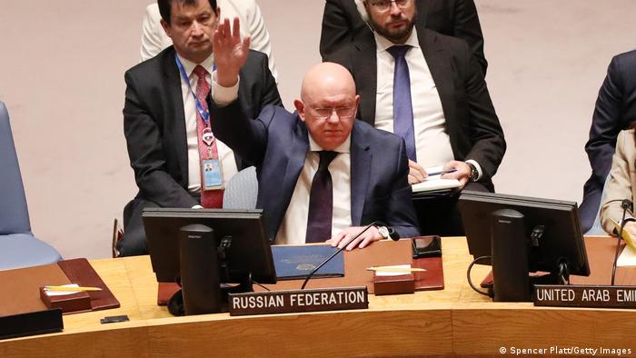 俄罗斯是唯一否决联合国谴责决议的国家