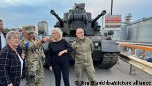 Alemania, Dinamarca y Noruega suministrarán obuses autopropulsados a Ucrania