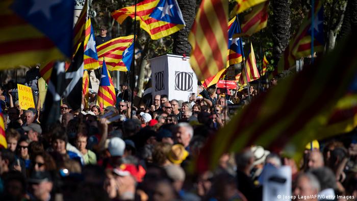 Spanien, Barcelona | 5. Jahrestag des Unabhängigkeitsreferendums
