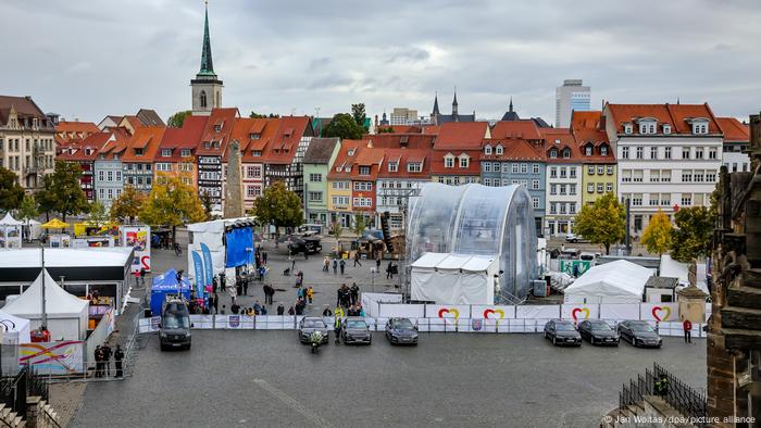 Germany 3 October celebrations in Erfurt