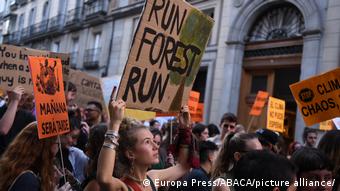 Fridays for Future / διαδήλωση / Μαδρίτη