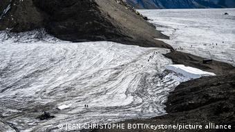 Schweiz Gletscher Klimawandel