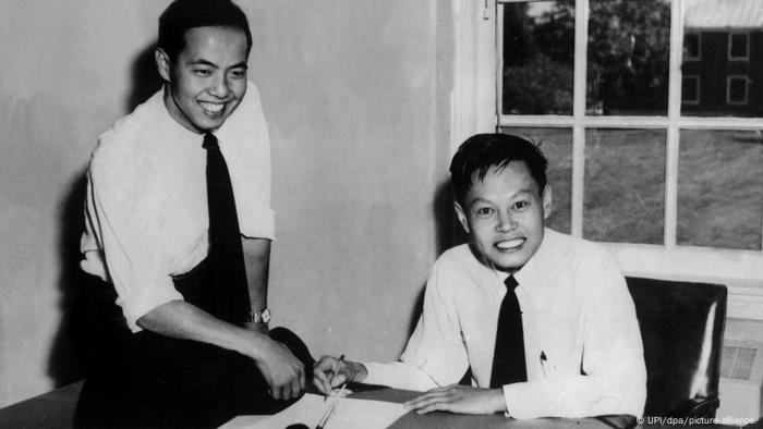 USA/CHina Die beiden Physik-Professoren Chen Ning Yang und Tsung Dao Lee