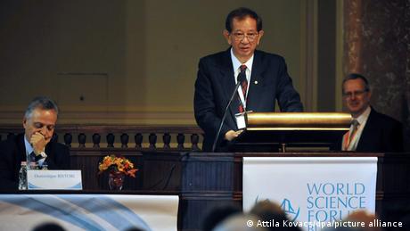 Der Chemie-Nobelpreisträger und Präsident des Internationalen Wissenschaftsrats Lee Yuan-tseh