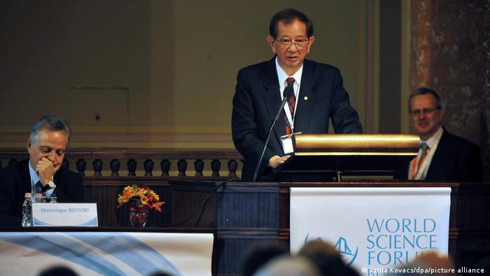 Der Chemie-Nobelpreisträger und Präsident des Internationalen Wissenschaftsrats Lee Yuan-tseh