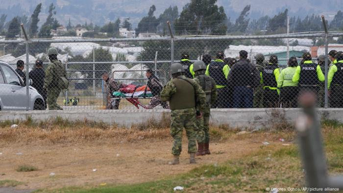 Ecuador Gefängnis Revolte Latacunga 