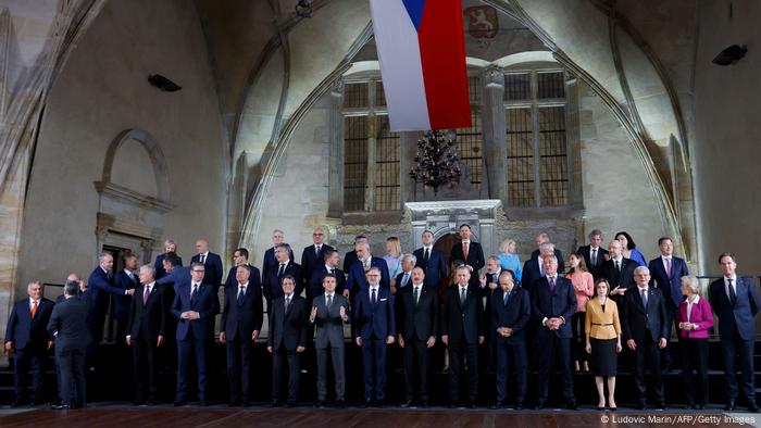 Tschechien Prag | Gründungsgipfel Europäische Politische Gemeinschaft | Gruppenbild