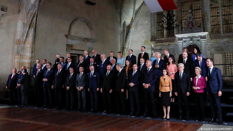Primera reunión de la nueva Comunidad Política Europea DW 06/10/2022