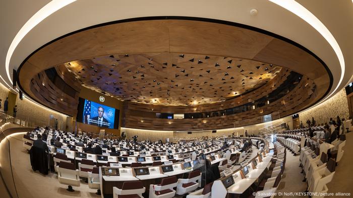 Pleno del Consejo de Derechos Humanos de Naciones Unidas en Ginebra, Suiza