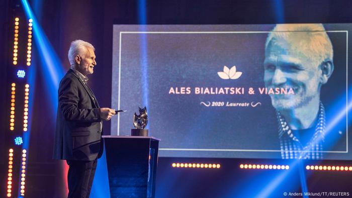 Ales Bialiatski Right Livelhood Award 2020
