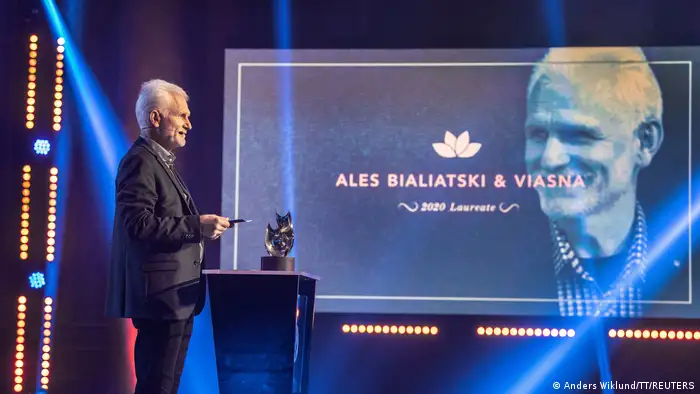 Ales Bialiatski Right Livelhood Award 2020
