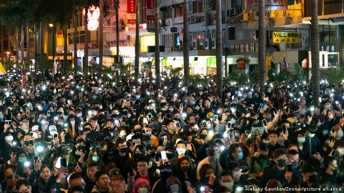 2019年11月8日香港大规模游行示威