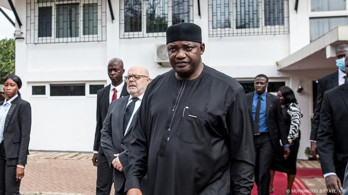 Gambias Staatschef Adama Barrow Gambias Staatschef Adama Barrow