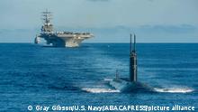 Submarino nuclear de EE.UU. llega a Corea del Sur en plena tensión