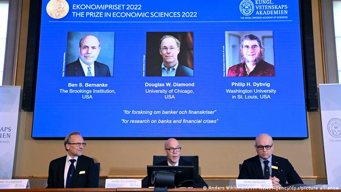 Schweden | Wirtschaftsnobelpreis an Ben Bernanke, Douglas Diamond und Philip Dybvig