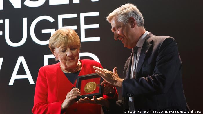 Angela Merkel dhe Filipo Grandi