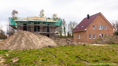 Una casa en construcción