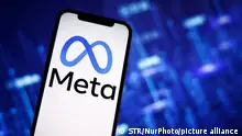 The Meta logo is seen on a mobile phone in this photo illustration in Warsaw, Poland on 27 September, 2022. (Photo by STR/NurPhoto)