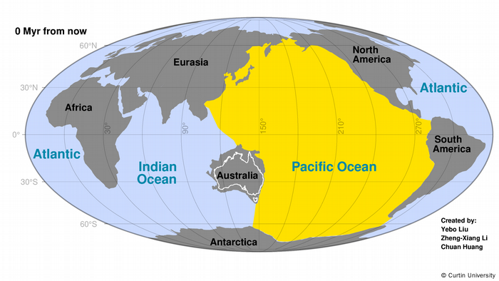 No todos los científicos se ponen de acuerdo sobre cómo será el próximo supercontinente o cómo se formará, pero en muchas simulaciones, el océano Pacífico está condenado a desaparecer.