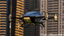 XPeng's eVTOL flying car X2 makes its first public flying in Dubai, United Arab Emirates, October 10, 2022. REUTERS/Amr Alfiky