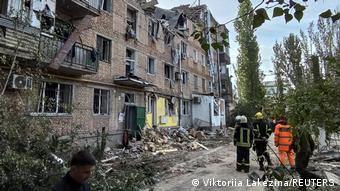 Viviendas alcanzadas por los ataques rusos en Mikolaiv.