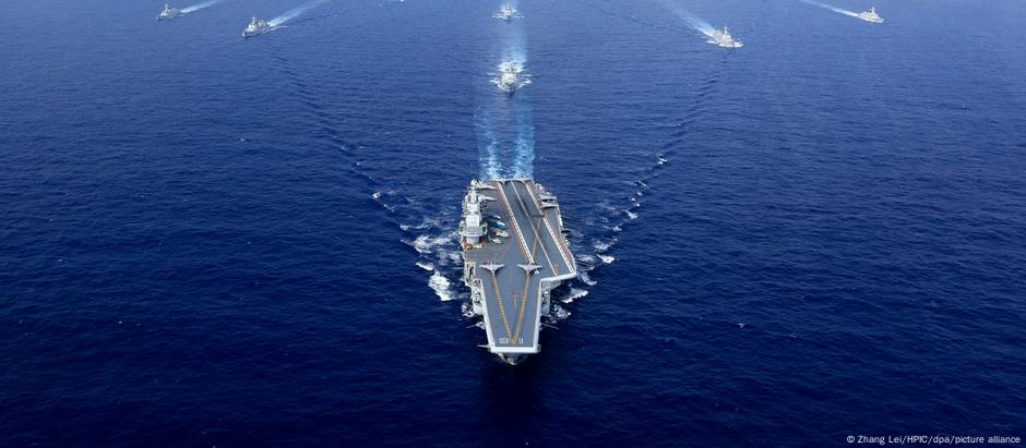 Analistas apontam incremento de gastos militares como estratégia da China para se tornar uma potência naval
