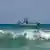 Libanon Israel Seeabkommen l Schiff der israelischen Marine, Rosh Hanikra oder Ras al-Naqura