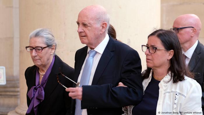 Malta Kriminalität l Mordfall Daphne Caruana Galizia l Eltern und Schwester auf dem Weg ins Gericht