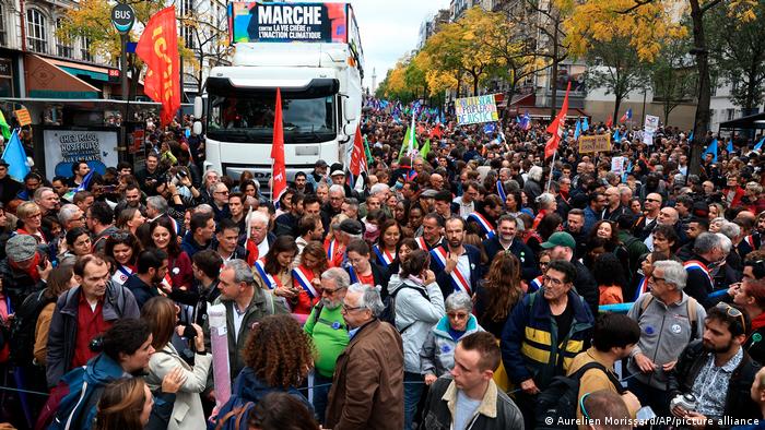 Protesta ne Paris