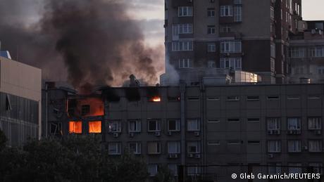 Украинската столица Киев беше разтърсена от нови експлозии рано тази
